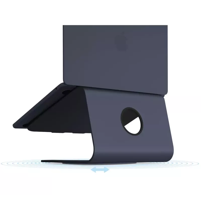 Stovas nešiojamam kompiuteriui Rain Design mStand360 360° sukamas juodas aliuminis