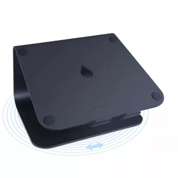 Stovas nešiojamam kompiuteriui Rain Design mStand360 360° sukamas juodas aliuminis