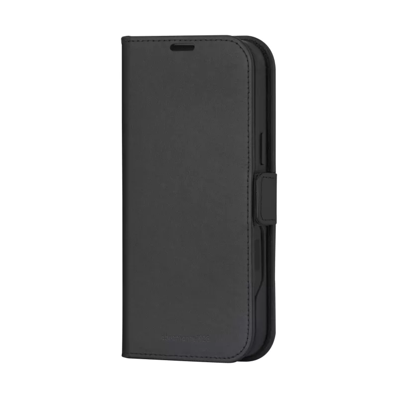 Folio dėklas dbramante1928 Lynge MagSafe iPhone 16 Juodas 3 kortelių kišenės