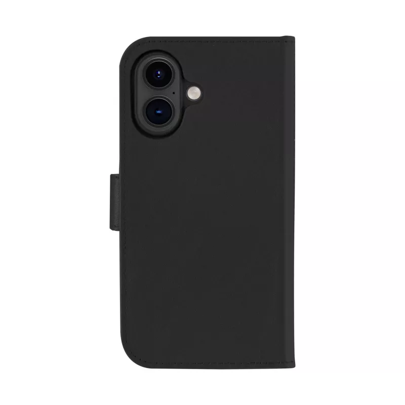 Folio dėklas dbramante1928 Lynge MagSafe iPhone 16 Juodas 3 kortelių kišenės