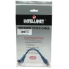 Intellinet tinklo kabelis Cat5e, 0,5 m, mėlynas, CCA, U/UTP, PVC, RJ45, auksuoti kontaktai, apsaugotas nuo užkliuvimo, su gaubteliu, garantija visam gyvenimui