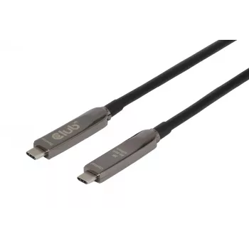 CLUB3D 15 m USB-C® laidas / 49.21 pėdos 8K60Hz 10Gbps 60W