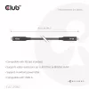 CLUB3D 15 m USB-C® laidas / 49.21 pėdos 8K60Hz 10Gbps 60W