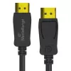 DisplayPort kabelis MediaRange MRCS248 2 m, DisplayPort į DisplayPort, juodas