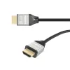 j5create JDC52 Ultra HD 4K HDMI™ kabelis, juodas ir pilkas, 2 m