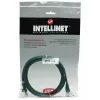 Intellinet tinklo laidas Cat5e, 5 m, žalias, CCA, U/UTP, PVC, RJ45, auksuoti kontaktai, be kliūčių, su apsauga, viso gyvenimo garantija