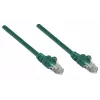 Intellinet tinklo laidas Cat5e, 5 m, žalias, CCA, U/UTP, PVC, RJ45, auksuoti kontaktai, be kliūčių, su apsauga, viso gyvenimo garantija