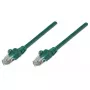 Intellinet tinklo laidas Cat5e, 5 m, žalias, CCA, U/UTP, PVC, RJ45, auksuoti kontaktai, be kliūčių, su apsauga, viso gyvenimo garantija