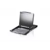 ATEN CL5800N stelažinė konsolė 48,3 cm (19 colių) 1280 x 1024 pikseliai Metalinė Juoda 1U