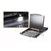ATEN CL5800N stelažinė konsolė 48,3 cm (19 colių) 1280 x 1024 pikseliai Metalinė Juoda 1U