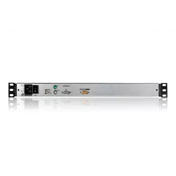 ATEN CL5800 LCD konsolė su 19 colių ekranu (USB - PS/2 VGA) su USB išoriniu prievadu (dvigubais bėgeliais)