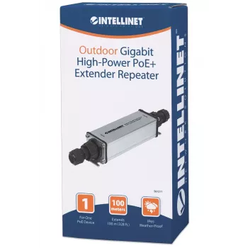 Intellinet 561211 Lauko Gigabit PoE+ ilgintuvas