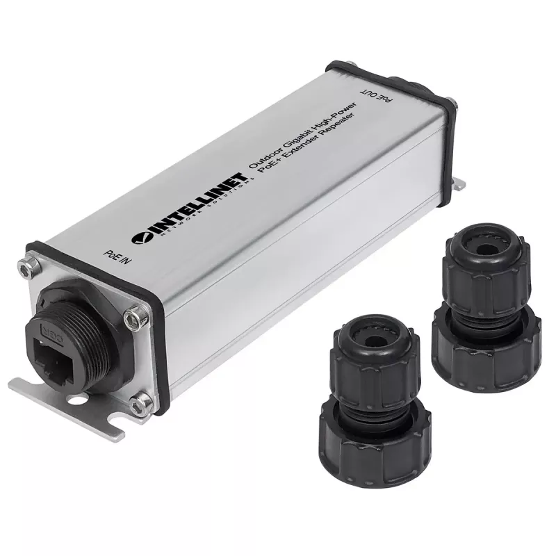 Intellinet 561211 Lauko Gigabit PoE+ ilgintuvas
