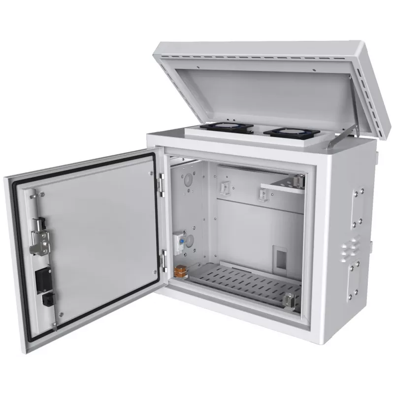 Stovo spintelė Lanview RCCTV002 0U, IP66, 600×300×550 mm, 40 kg, balta