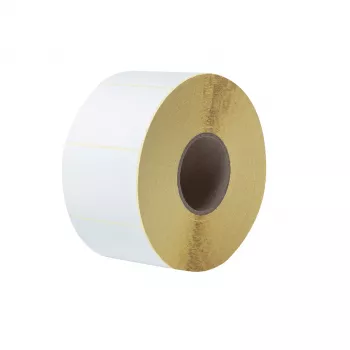 Brother Premium - Halbglänzend - Oberseite beschichtet - weiß - 102 x 74 mm 11600 Etikett(en) (4 Rolle(n)