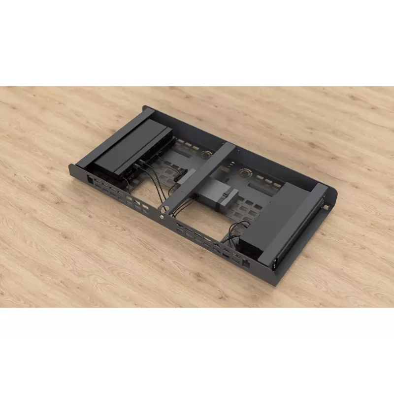 Montavimo rinkinys Heckler Design H735-BG – juodas anoduotas aliuminis ir poliesteris