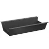 Tiesus kabelių dėklas Bachmann CONI COVER juodas plieninis 430x190x119 mm