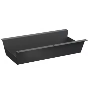 Tiesus kabelių dėklas Bachmann CONI COVER juodas plieninis 430x190x119 mm