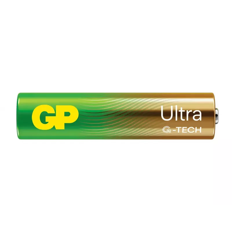 Vienkartinė šarminė baterija GP GP24AU AAA 44,5 mm aukščio, 11,5 g, tarnavimo laikas 10 metų, sertifikuota IEC 60086-2:2021