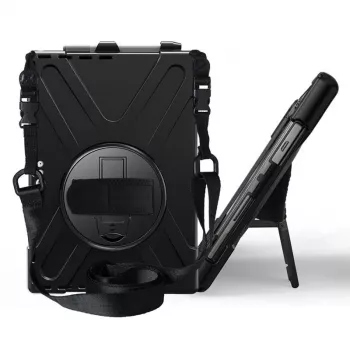 Korpusas eSTUFF AUSTIN Defender Case, skirtas Microsoft Surface Pro 7+/7/6/5/4, juodas