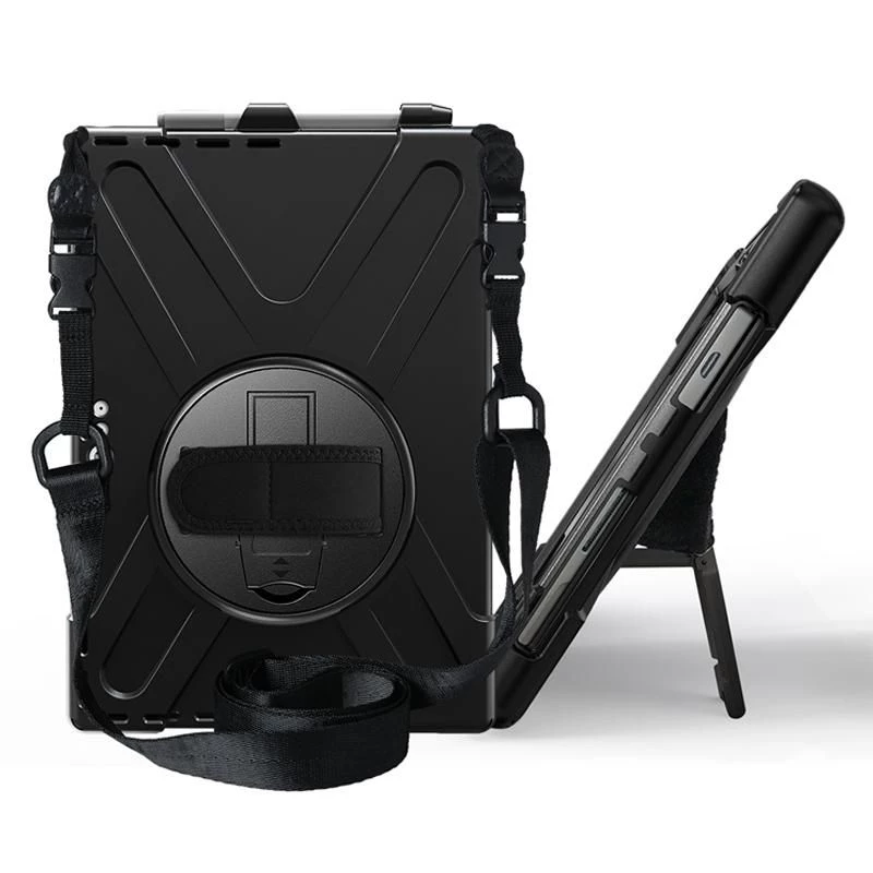 Korpusas eSTUFF AUSTIN Defender Case, skirtas Microsoft Surface Pro 7+/7/6/5/4, juodas