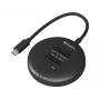 Sandberg USB 3.2 Cloner Dock, skirta NVMe M.2 SSD, juoda, 20 Gbit/s