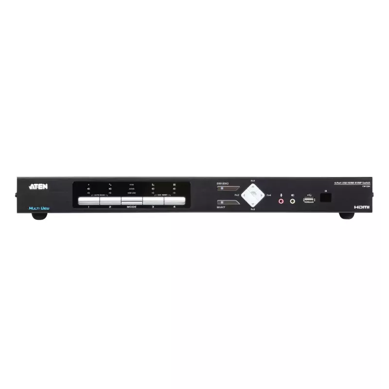 ATEN CM1284 4 prievadų USB HDMI multi-view KVMP jungiklis