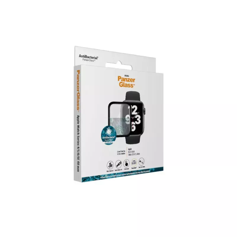 PanzerGlass ® Apple Watch Series 4 | 5 | 6 | SE 40mm | Apsauginis stiklas laikrodžiui