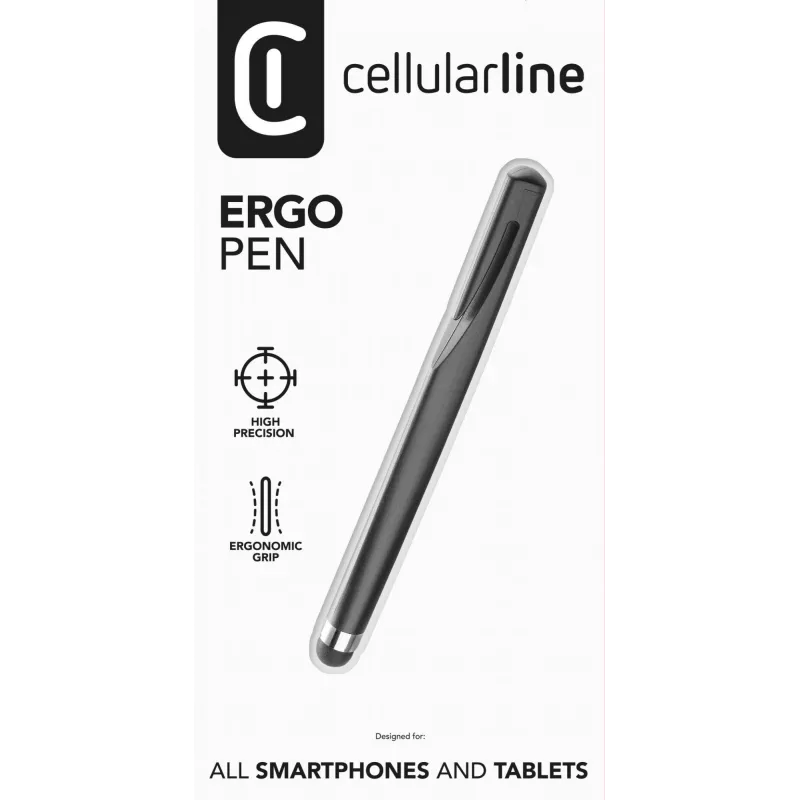 Cellularline Ergo Pen Universal – jutiklinio ekrano rašiklis su ergonomiška rankena