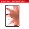 Displex apsauginis stiklas (9H) planšetei Samsung Galaxy Tab S7/S8/S9/S9 FE/S10 FE/S10 Lite su EASY-ON® Eco montavimo rėmeliu, nedūžtantis
