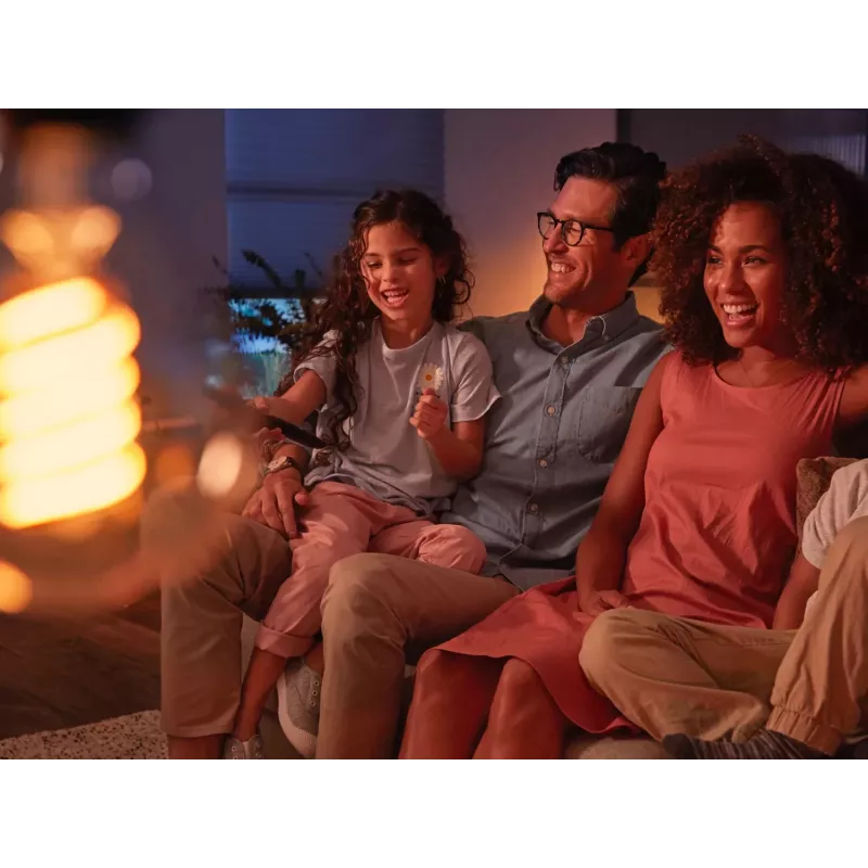 Philips Hue A60 – E27 išmanioji lemputė, balta, Bluetooth/Zigbee