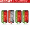 Displex Smart Glass (9H) apsauginis stiklas Apple iPhone 13/13 Pro/14/16e/17e su montavimo lipdukais, nedūžtantis