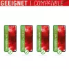 Displex Smart Glass (9H) Samsung Galaxy A52/A52(s) 5G/A53 5G, montavimo lipdukas, nedūžtantis, itin plonas, nematomas
