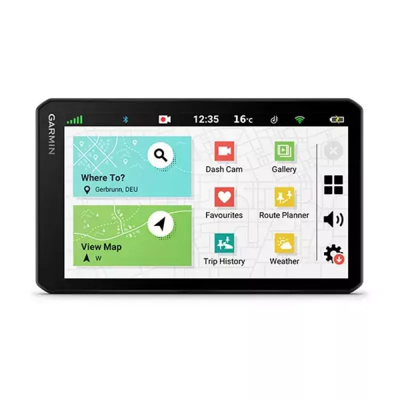 Garmin Drivecam 76 navigator fiksuotas 17,6 cm TFT liečiamas ekranas 32 GB juodas