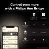 Išmanioji lemputė Philips ST64 Edison E27 Bluetooth / Zigbee, 7 W, permatoma, 60×135 mm