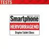 Displex Tablet Glass (9H) Apple iPad 10,9 colio (10. kartos, 2022)/11 colio (2025), ekrano stiklas, nedūžtantis, su EASY-ON® Eco montavimo rėmeliu