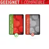 Displex Tablet Glass (9H) Apple iPad 10,9 colio (10. kartos, 2022)/11 colio (2025), ekrano stiklas, nedūžtantis, su EASY-ON® Eco montavimo rėmeliu