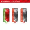 Displex Smart Glass (9H) apsauginis stiklas, skirtas Samsung Galaxy A54 5G, su montavimo lipdukais, nedūžtantis