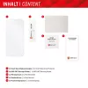 Displex Smart Glass (9H) apsauginis stiklas, skirtas Samsung Galaxy A54 5G, su montavimo lipdukais, nedūžtantis