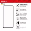 Displex Full Cover apsauginis stiklas (10H) Samsung Galaxy A54 5G su Eco montavimo rėmeliu