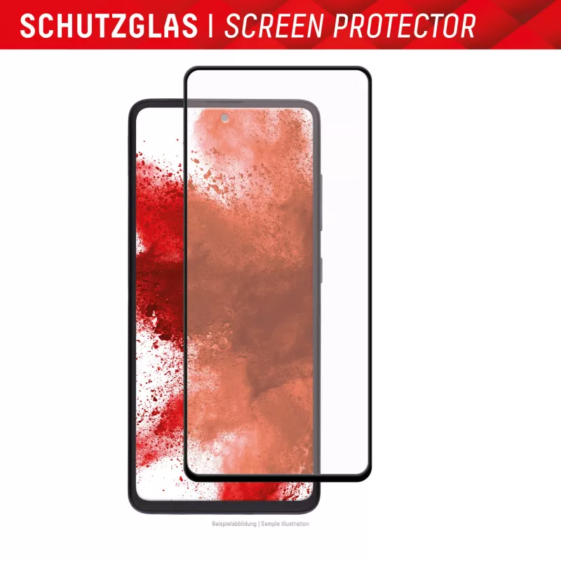 Displex Full Cover apsauginis stiklas (10H) Samsung Galaxy A54 5G su Eco montavimo rėmeliu