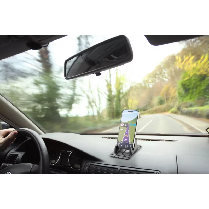 Cellularline Dash Pad Pro - Universalus belaidis laikiklis išmaniesiems telefonams automobilyje