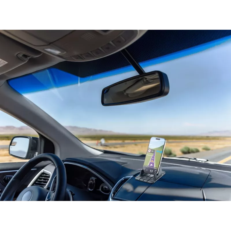 Cellularline Dash Pad Pro - Universalus belaidis laikiklis išmaniesiems telefonams automobilyje