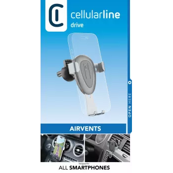 Pasyvus laikiklis automobiliui Cellularline Slide Universal