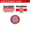 Displex privatumą užtikrinantis apsauginis stiklas (10H) Apple iPhone 15/15 Pro su Eco montavimo rėmeliu