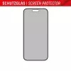 Displex privatumą užtikrinantis apsauginis stiklas (10H) Apple iPhone 15/15 Pro su Eco montavimo rėmeliu
