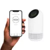 Oro valytuvas Hombli Smart Air Purifier by Avanca International BV, triukšmo lygis 30 dB, baltas ir juodas