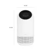Oro valytuvas Hombli Smart Air Purifier by Avanca International BV, triukšmo lygis 30 dB, baltas ir juodas