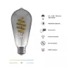 Išmanioji lemputė Hombli HBEB-0211, Wi-Fi, 5,5 W, pilka, A19 (6,1×14,2 cm)