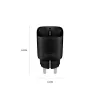 Hombli Smart Socket EU Black – išmanusis kištukinis lizdas su Wi‑Fi, 220–250 V, 3,68 kW, vidaus naudojimui